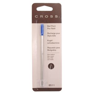 CROSS（クロス） ボールペン替芯 ブルー（M：中字）