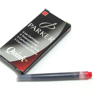 PARKER（パーカー） カートリッジインク レッド（5本入り）