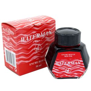 WATERMAN（ウォーターマン） ボトルインク レッド