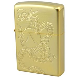ZIPPO（ジッポ） DORAGON 金メッキ marukai2g8ryu ゴールド