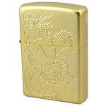 ZIPPO（ジッポ） DORAGON 金メッキ marukai2g8ryu ゴールド