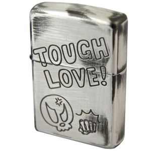ZIPPO（ジッポ） FUNNY SKULL 銀メッキ ユーズド仕上げ marukai2udstough シルバー