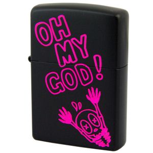 ZIPPO（ジッポ） FUNNY SKULL マットブラック marukai2bkomg ブラック