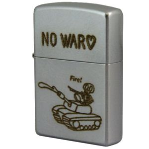 ZIPPO（ジッポ） USED FINISH ストリートクローム marukai207nowar シルバー