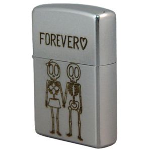 ZIPPO（ジッポ） USED FINISH ストリートクローム marukai207forever シルバー