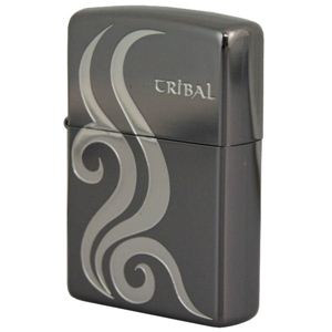 ZIPPO（ジッポ） TRIBAL 黒ニッケルメッキ marukai2bntr4 ブラック