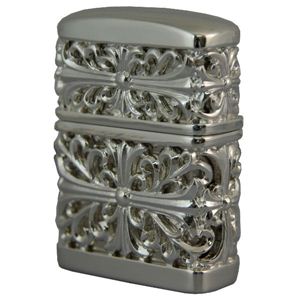 ZIPPO（ジッポ） Metal Jarket 銀メッキ鏡面 marukai2nmjcro シルバー