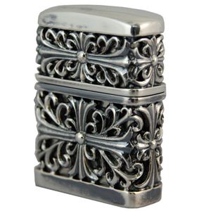 ZIPPO（ジッポ） Metal Jarket 銀メッキイブシ marukai2simjcro シルバー