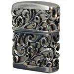 ZIPPO（ジッポ） Metal Jarket 銀メッキイブシ marukai2simjdevil シルバー
