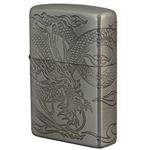 ZIPPO（ジッポ） 龍驤虎視 銀メッキ 4面連続加工 marukai2as4dr シルバー