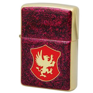 ZIPPO（ジッポ） エポキシ（赤） 両面加工（裏面はエポキシのみ） marukai2lmrdgrif