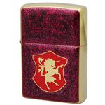 ZIPPO（ジッポ） エポキシ（赤） 両面加工（裏面はエポキシのみ） marukai2lmrdyuni