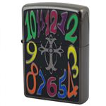 ZIPPO（ジッポ） EDDY DIAL EDD-A 黒ニッケル＆エッチング＆ペイント lightecedda ブラック