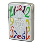 ZIPPO（ジッポ） EDDY DIAL EDD-C ニッケル鏡面＆エッチング＆ペイント lighteceddc シルバー