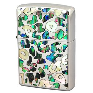ZIPPO（ジッポ） SAFARI SFR-LA ニッケル鏡面＆エッチング＆シェル lightecsfrla シルバー