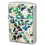 ZIPPO（ジッポ） SAFARI SFR-LA ニッケル鏡面＆エッチング＆シェル lightecsfrla シルバー