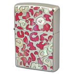 ZIPPO（ジッポ） SAFARI SFR-LB ニッケル鏡面＆エッチング＆シェル lightecsfrlb シルバー