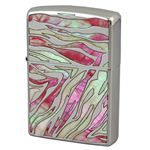 ZIPPO（ジッポ） SAFARI SFR-ZB ニッケル鏡面＆エッチング＆シェル lightecsfrzb シルバー