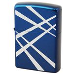 ZIPPO（ジッポ） Titanium Coating Series TIC-A 青チタニウム鏡面＆エッチング lightectica ブルー