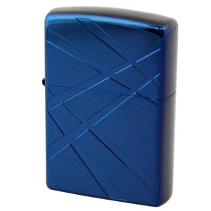 ZIPPO（ジッポ） Titanium Coating Series TIC-B 青チタニウム鏡面＆エッチング lightecticb ブルー