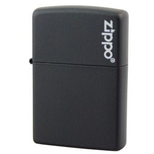 ZIPPO（ジッポ） レギュラーサイズ マットカラーシリーズ ブラックマット 004ZIPPO 218zl