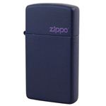 ZIPPO（ジッポ） スリムサイズ マットカラーシリーズ ネイビーマット 010ZIPPO 1639zl