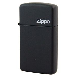 ZIPPO（ジッポ） スリムサイズ マットカラーシリーズ ブラックマット 012ZIPPO 1618zl