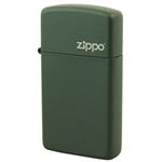 ZIPPO（ジッポ） スリムサイズ マットカラーシリーズ グリーンマット 013ZIPPO 1627zl