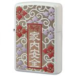 ZIPPO（ジッポ） 御守り 家内安全 プリント＆メタリックラッカー 047ZIPPO ommw ホワイト