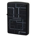 ZIPPO（ジッポ） #200レギュラー モノトーン ブラック（A） MT-BK 057ZIPPO mtbk