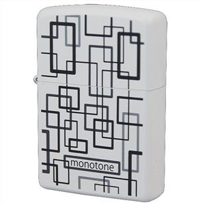 ZIPPO（ジッポ） #200レギュラー モノトーン ホワイト（B） MT-WH 058ZIPPO mtwh