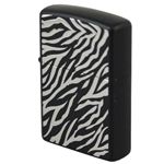 ZIPPO（ジッポ） #200レギュラー アニマルプラネット ゼブラ シルバー 059ZIPPO zsibm