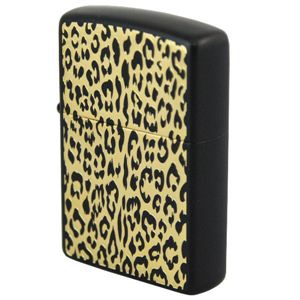 ZIPPO（ジッポ） #200レギュラー アニマルプラネット レオパード ゴールド 063ZIPPO lgibm