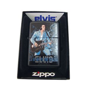 ZIPPO（ジッポ） エルビス75周年 ブラックマットベースモデル 087ZIPPO elv24866