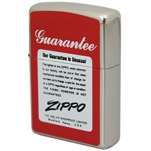ZIPPO（ジッポ） 歴代ギャランティーカードシリーズE 132ZIPPO gtenip