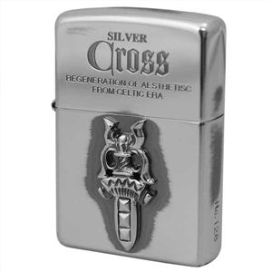 ZIPPO（ジッポ） クロスメタル 銀イブシD 141ZIPPO crsd