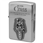 ZIPPO（ジッポ） クロスメタル 銀イブシD 141ZIPPO crsd