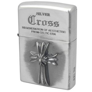 ZIPPO（ジッポ） クロスメタル 銀イブシJ 144ZIPPO crsj