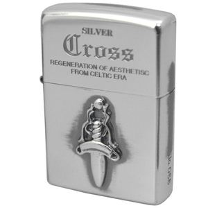 ZIPPO（ジッポ） クロスメタル 銀イブシK 145ZIPPO crsk