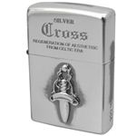 ZIPPO（ジッポ） クロスメタル 銀イブシK 145ZIPPO crsk