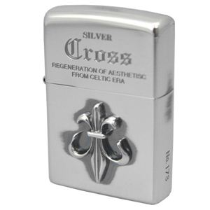 ZIPPO（ジッポ） クロスメタル 銀イブシN 148ZIPPO crsn