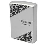 ZIPPO（ジッポ） TATOO柄 エッチング銀ミラー 150ZIPPO tatoospbk1