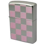 ZIPPO（ジッポ） チェック柄ピンク 両面加工 169ZIPPO 20chepink