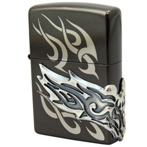 ZIPPO（ジッポ） サイドメタル トライバル ブラックニッケル 178ZIPPO sidemetaltoraibal