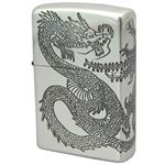 ZIPPO（ジッポ） 龍 鳳凰 三面加工 Sイブシ 182ZIPPO 20dh3sv
