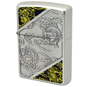ZIPPO（ジッポ） 和柄カラクリデザイン 風神雷神 202ZIPPO frsi