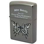 ZIPPO（ジッポ） レインボーバタフライ ブラックニッケル 208ZIPPO dtbk