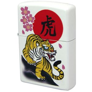 ZIPPO（ジッポ） スカジャン 猛虎 パールホワイト 210ZIPPO sgtpr