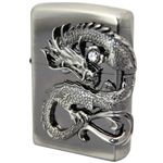 ZIPPO（ジッポ） 龍サイドメタル ニッケル古美 218ZIPPO dsni