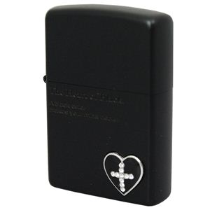 ZIPPO（ジッポ） ハートオブカラー マットカラー ブラック 223ZIPPO hcmbk